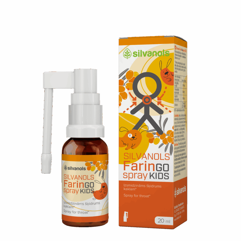 silvanols faringospray kids greenlogo